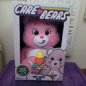 Care Bears True Heart Bear Plush Toy - Pink-New In Box